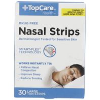 TopCare Large Nasal Strips, Tan