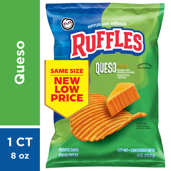 Papas Fritas Sabor Queso Ruffles