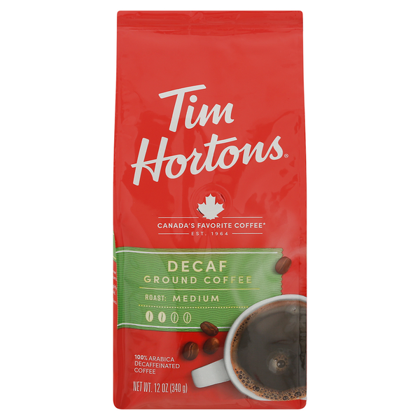 Café Molido Descafeinado Tim Hortons