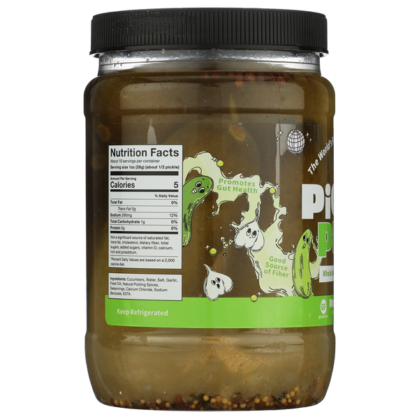 Pickle Party Fermented Whole Sour avec Ail et Aneth