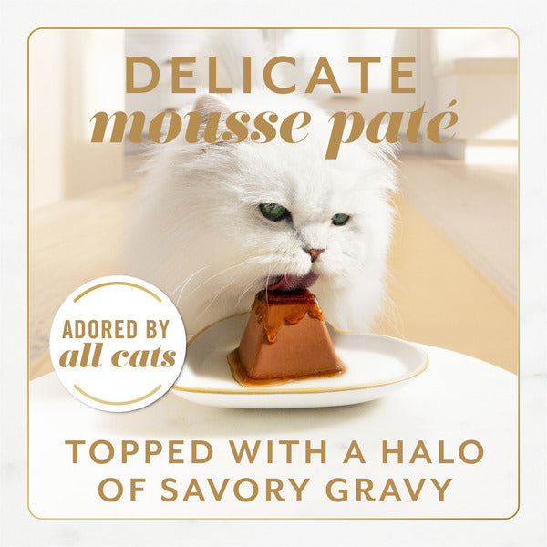 Pack de variété de nourriture pour chats Fancy Feast Gems Pâté avec saumon et thon