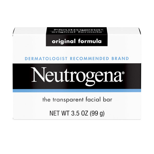 Savon nettoyant facial original Neutrogena avec glycérine, 3,5 oz