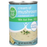 Soupe condensée de champignons Food Club - 98 % sans gras