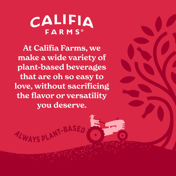 Café glacé à la vanille Califia Farms avec lait d'amande