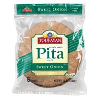 Pan de Pita de Cebolla Dulce de Toufayan Bakeries