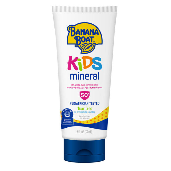 Banana Boat Simply Protect Mineral Sunscreen Lotion for Kids