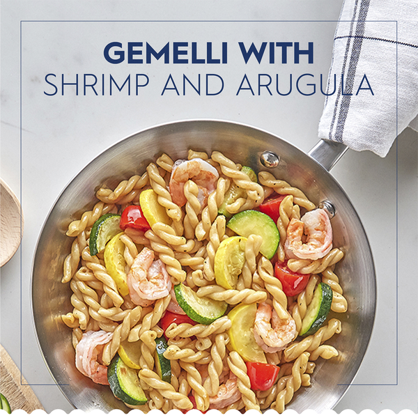 Barilla Gemelli - Pasta No Transgénica con Sémola de Trigo Duro