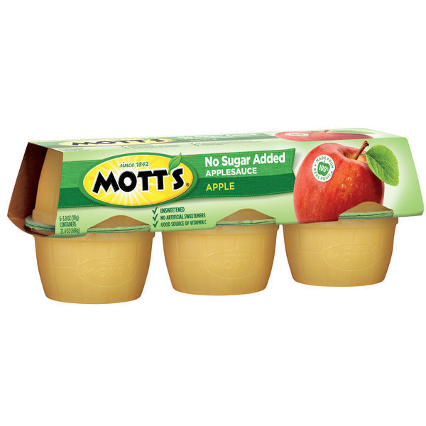 Compota de Manzana Mott's Sin Azúcar Añadido