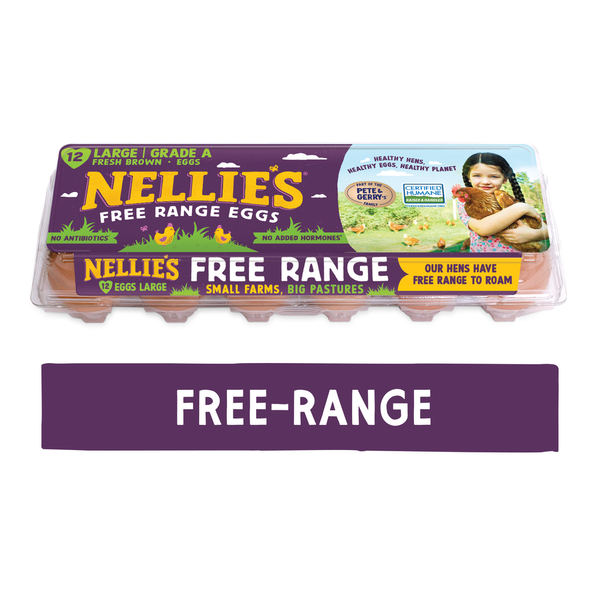 Oeufs de plein air de Nellie's - Qualité supérieure