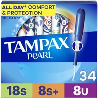 TAMPAX Pearl Tampons Multipack with LeakGuard Technology