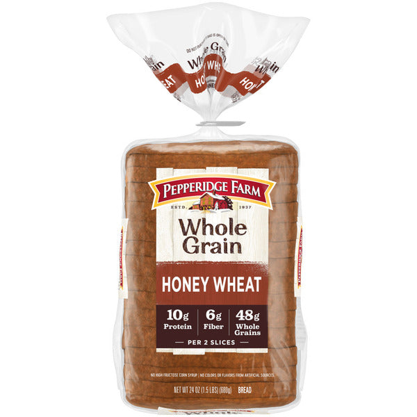 Pan de trigo con miel de Pepperidge Farm