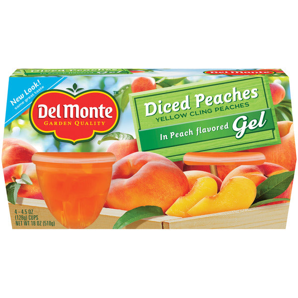 Duraznos Diced Del Monte - Fruta de Calidad Premium