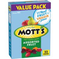 Mott’s Gluten Free Assorted Fruit Flavored Snacks