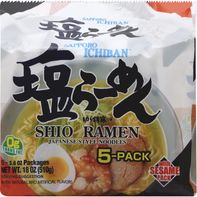 Ramen Shio Sapporo con Paquete de Sésamo
