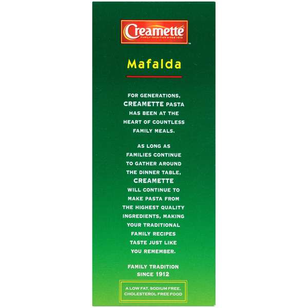Pâtes Mafalda Creamette