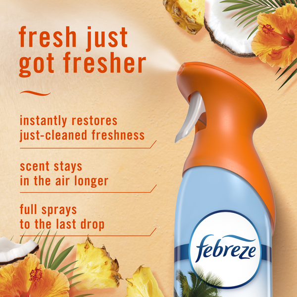 Spray Ambientador Febreze Air Mist - Aloha Hawaiano