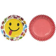Douilles à Cupcake Emoji Souriante Wilton, 75 Compte