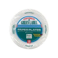 Assiettes en papier Green Label de 9" de Nature's Own