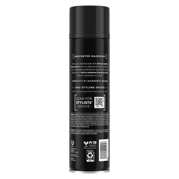 Laca para el cabello TRESemmé sin fragancia - Sujeción flexible