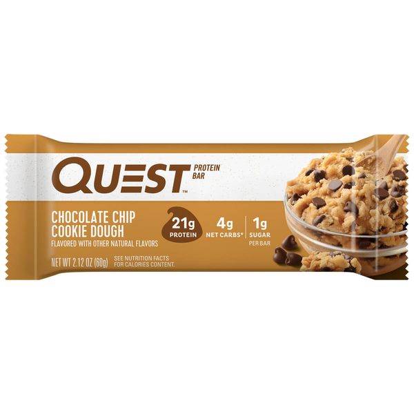 Barra de Proteína Quest - Sabor Galleta con Chispas de Chocolate
