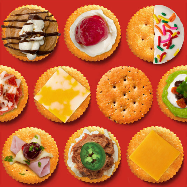 Ritz Fresh Stacks Everything Crackers - Paquets de Collation Multiples 11,8 oz