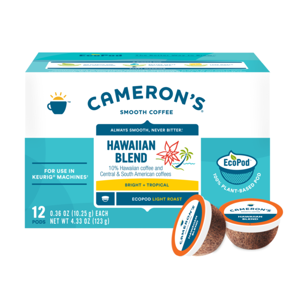 Cameron's Coffee Hawaiian Blend Pods - Torréfaction Légère Douce