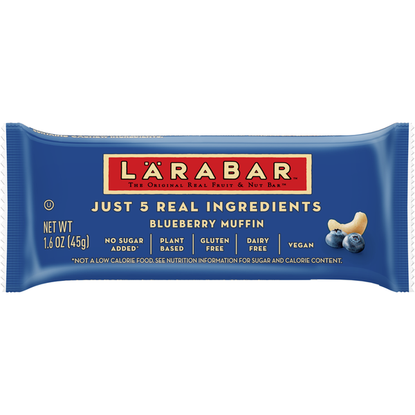 LÄRABAR Gluten Free Bar - Blueberry Muffin Flavor