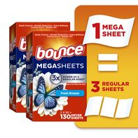 Bounce Megasheets Feuilles de Séchage - Brise Fraîche
