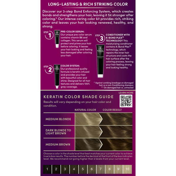 Tinte para el cabello Schwarzkopf Keratin 6.0 Praliné Delicado