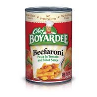 Chef Boyardee Beefaroni in Tomato and Meat Sauce