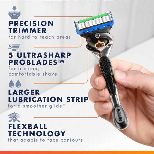 Lames de rasoir Gillette Fusion5 ProGlide pour hommes