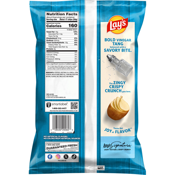 Lay's Salt & Vinegar Potato Chips