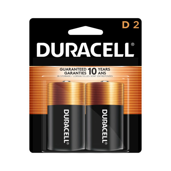 Baterías Alcalinas Duracell Coppertop D - Fuente de Energía Confiable