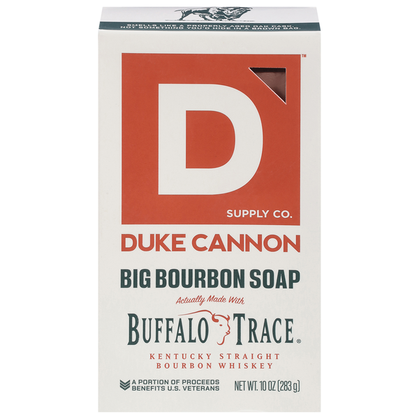 Jabón de Bourbon Whiskey Kentucky Straight de Duke Cannon Supply Co.