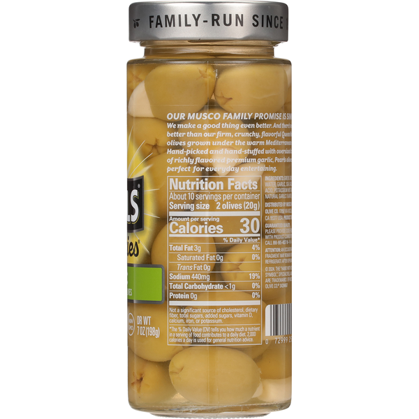 Aceitunas Reinas Rellenas de Ajo Pearls Specialties