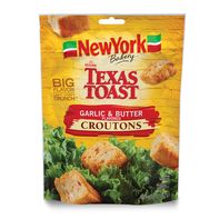 Crutones de Ajo y Mantequilla Estilo Panadería de Nueva York