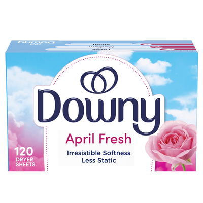 Downy Fabric Softener Dryer Sheets - April Fresh Scent