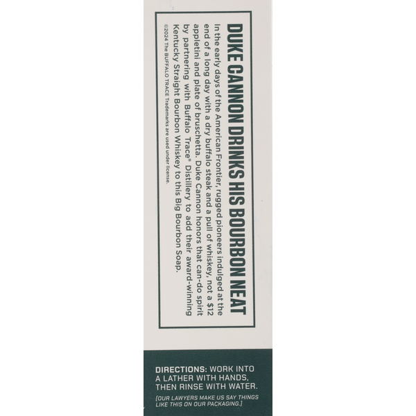 Jabón de Bourbon Whiskey Kentucky Straight de Duke Cannon Supply Co.