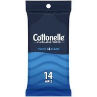 Cottonelle Fresh Care On-The-Go Flushable Wipes