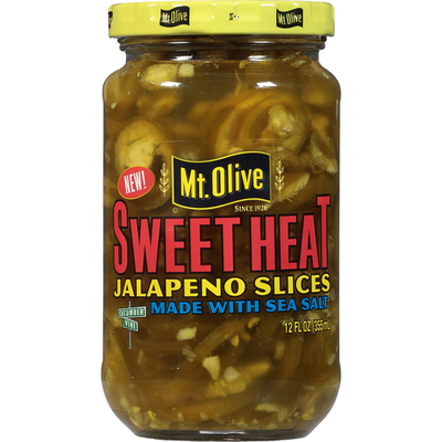 Tranches de jalapeño Sweet Heat de Mt. Olive