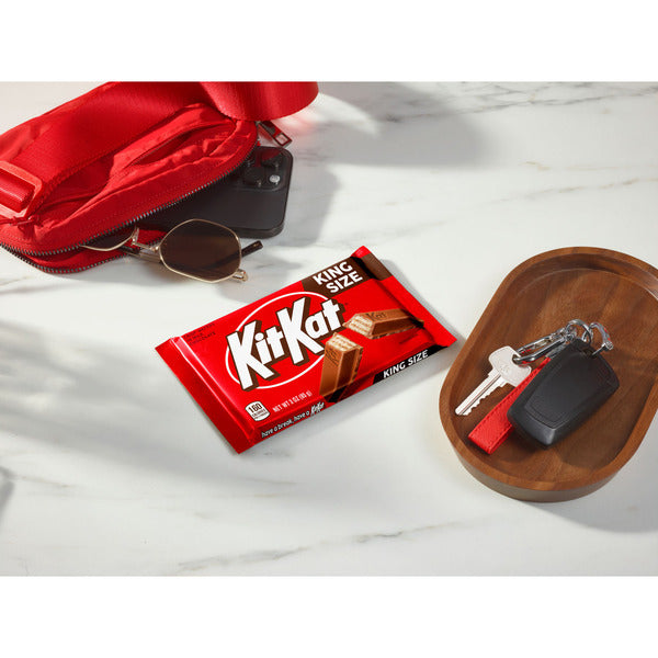 Barra de chocolate con obleas de leche KIT KAT® tamaño rey, 3 oz
