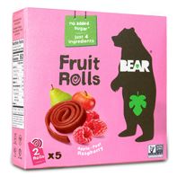 BEAR Snacks Raspberry Fruit Rolls