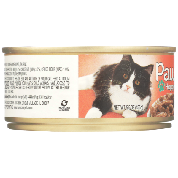 Paws Happy Life Chicken & Salmon Dinner in Gravy Cat Food