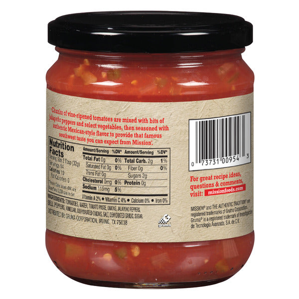 Salsa Chunky Media Mission