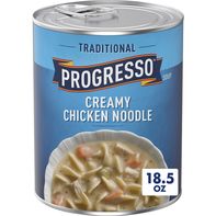 Soupe de poulet aux nouilles crémeuse traditionnelle Progresso