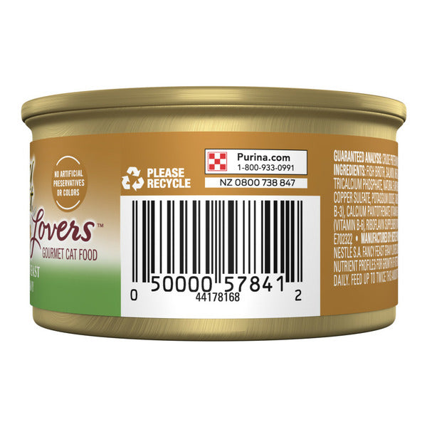 Purina Fancy Feast Gravy Lovers Salmon Feast Gourmet Cat Food