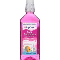 Enjuague Bucal Anticaries con Fluoruro TopCare para Niños - Sabor a Chicle