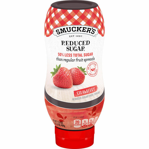 Smucker's Reduced Sugar Strawberry Fruit Spread