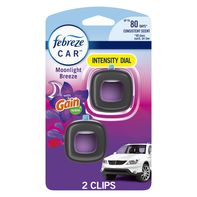 Febreze Car Air Freshener Vent Clip - Gain Moonlight