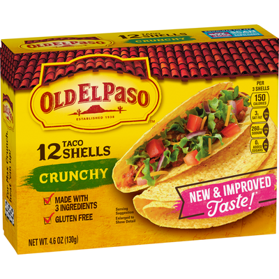 Coquilles à Taco Croquantes Old El Paso